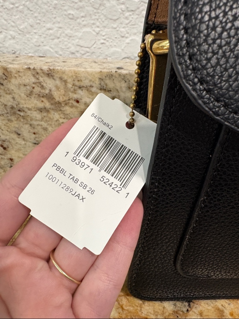 Coach Black Tabby Shoulder Bag - Picture 2 of 3